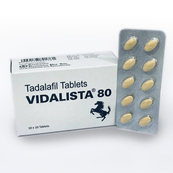 VIDALISTA 80mg tadalafil 80mg